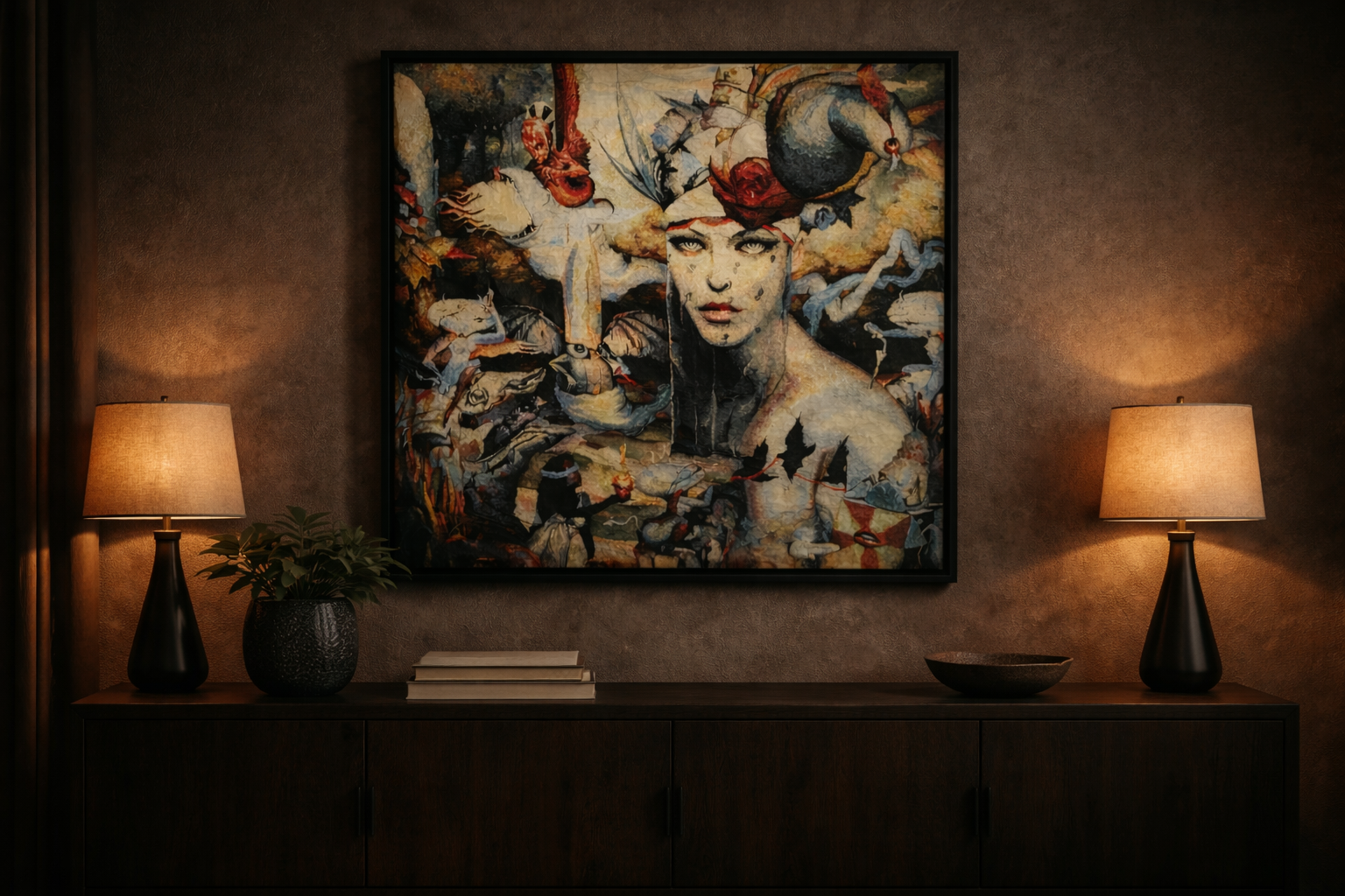 Shadows Within - Metallic Tapestry